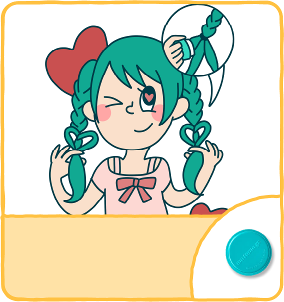 推し愛を崩さない♡ハートツイン